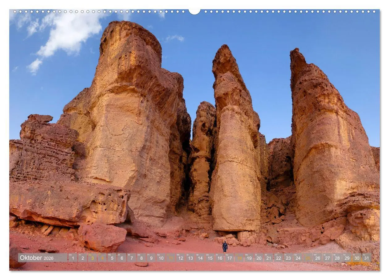 Bild: 9783457548998 | Negev - die Farben der Wüste (Wandkalender 2026 DIN A2 quer),...