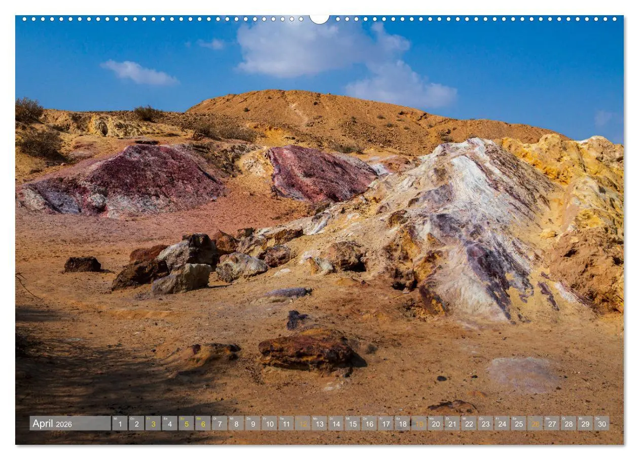 Bild: 9783457548998 | Negev - die Farben der Wüste (Wandkalender 2026 DIN A2 quer),...