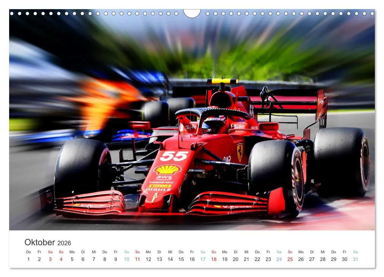 Bild: 9783457618998 | Formel 1 - Die Königsklasse (Wandkalender 2026 DIN A3 quer),...
