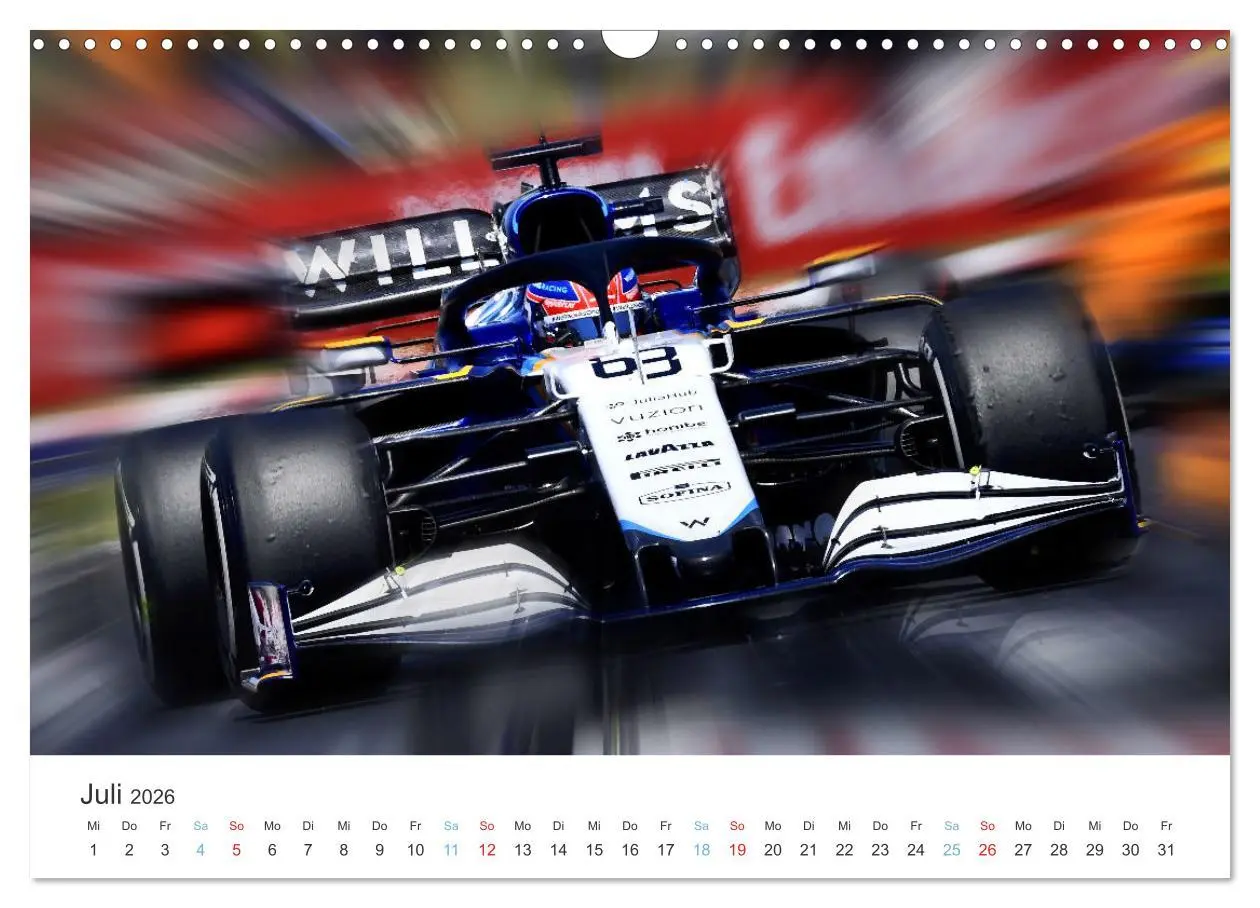 Bild: 9783457618998 | Formel 1 - Die Königsklasse (Wandkalender 2026 DIN A3 quer),...