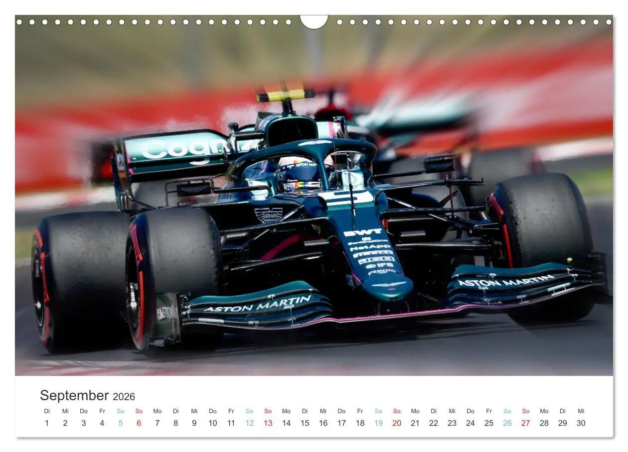 Bild: 9783457618998 | Formel 1 - Die Königsklasse (Wandkalender 2026 DIN A3 quer),...