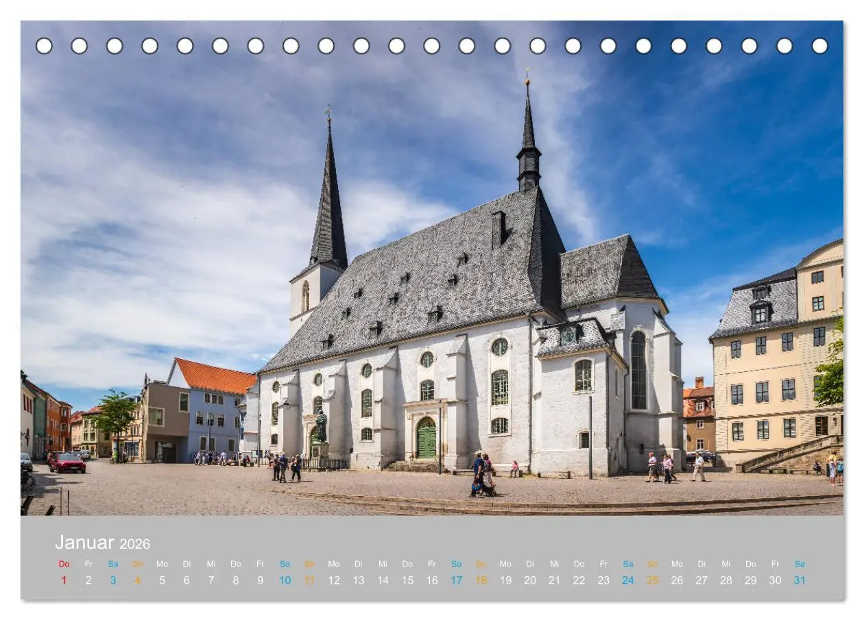 Bild: 9783457788998 | Weimar - das kulturelle Erbe (Tischkalender 2026 DIN A5 quer),...