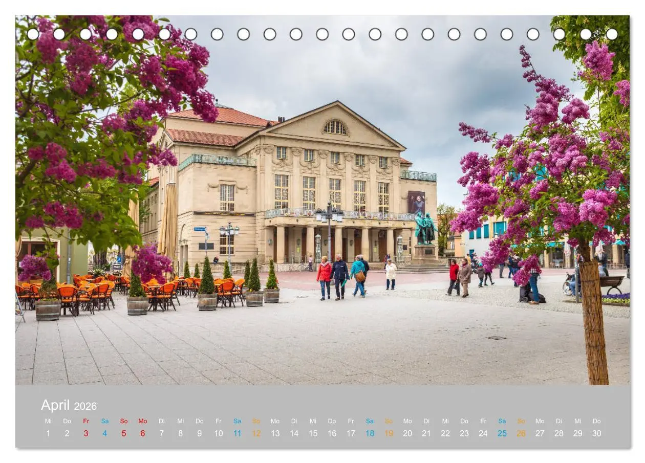Bild: 9783457788998 | Weimar - das kulturelle Erbe (Tischkalender 2026 DIN A5 quer),...