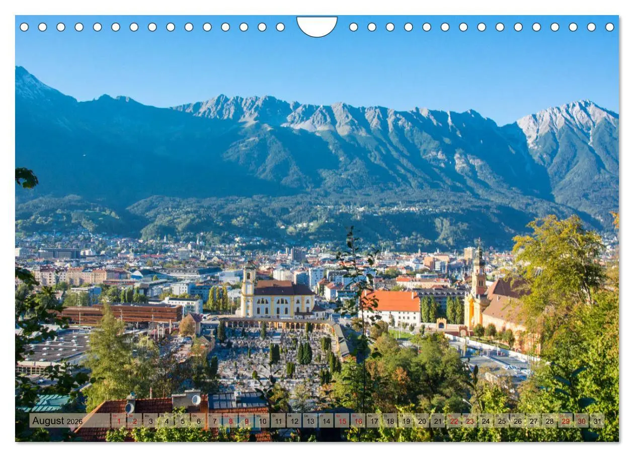 Bild: 9783457928998 | Innsbruck - Die Stadt im Herzen der Alpen (Wandkalender 2026 DIN A4...