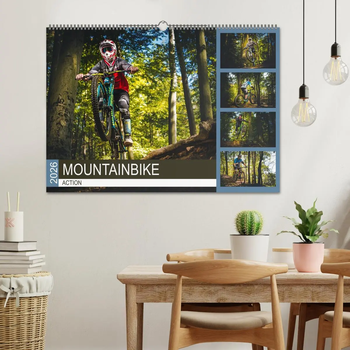 Bild: 9783516018998 | Mountainbike Action (Wandkalender 2026 DIN A2 quer), CALVENDO...