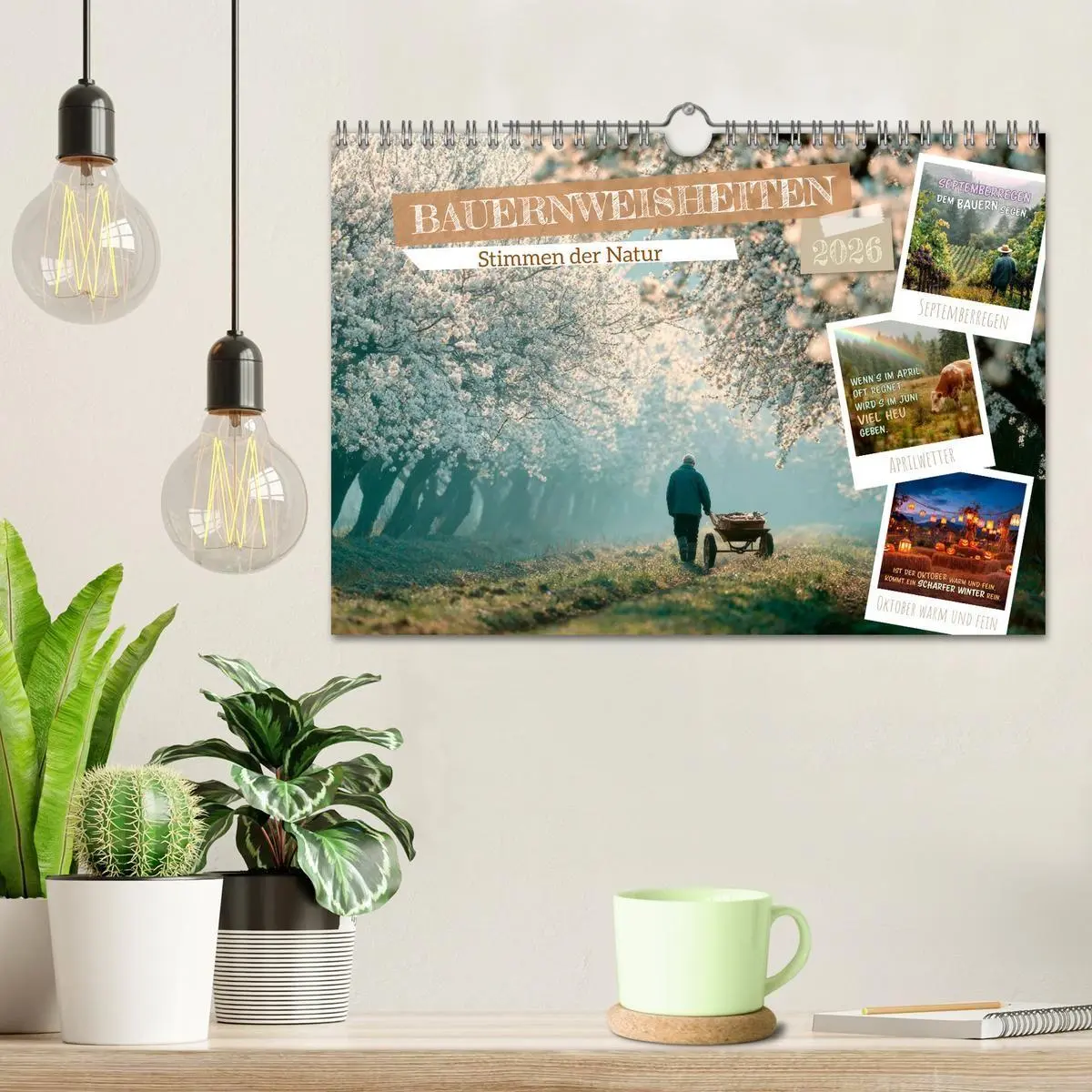 Bild: 9783516708998 | Bauernweisheiten - Stimmen der Natur (Wandkalender 2026 DIN A4...