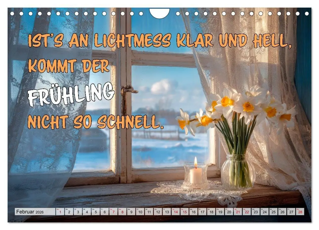Bild: 9783516708998 | Bauernweisheiten - Stimmen der Natur (Wandkalender 2026 DIN A4...