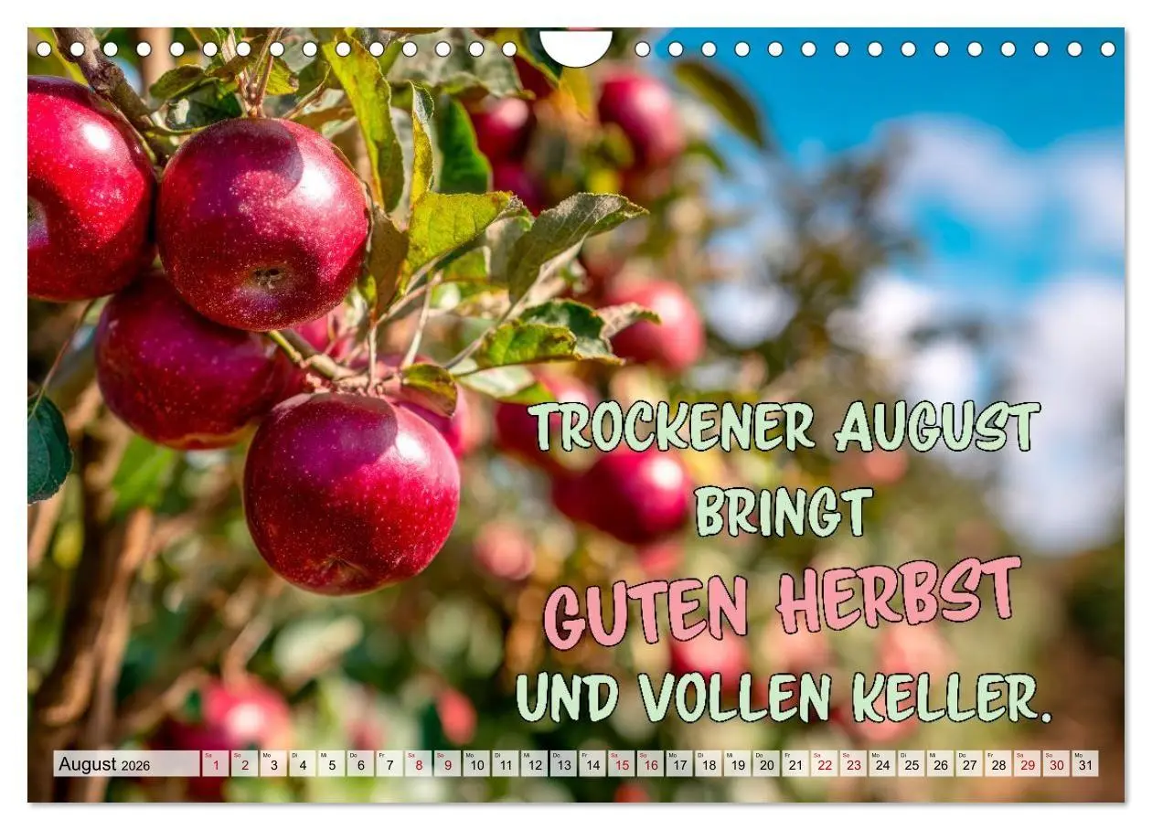 Bild: 9783516708998 | Bauernweisheiten - Stimmen der Natur (Wandkalender 2026 DIN A4...