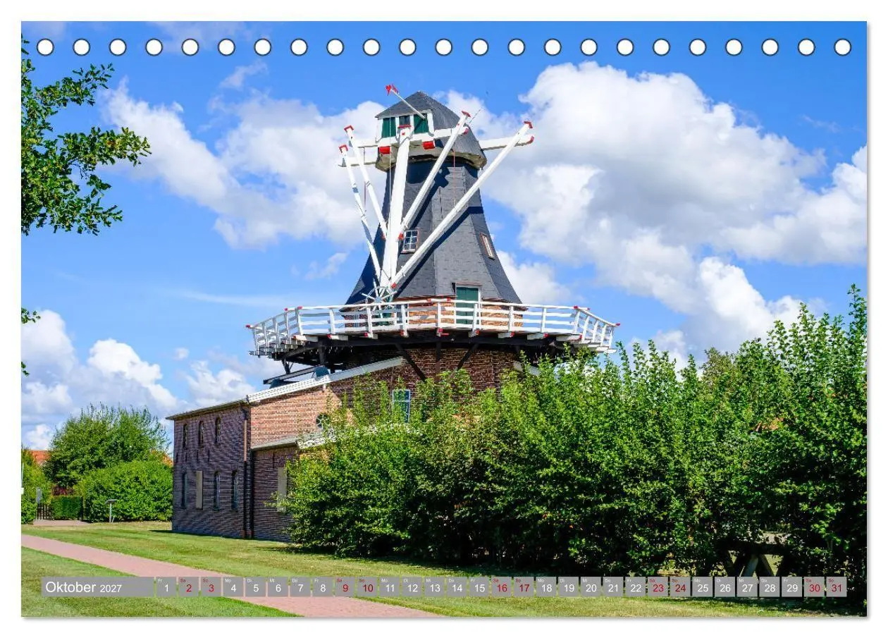 Bild: 9783569348998 | Ein Blick auf Dornum (Tischkalender 2027 DIN A5 quer), CALVENDO...