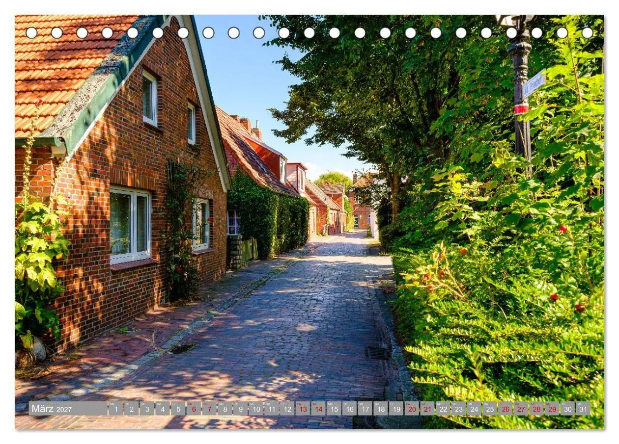 Bild: 9783569348998 | Ein Blick auf Dornum (Tischkalender 2027 DIN A5 quer), CALVENDO...