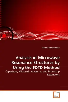 Cover: 9783639188998 | Analysis of Microwave Resonance Structures by Using the FDTD Method