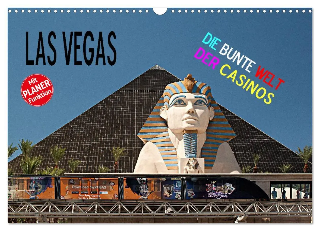 Cover: 9783457989098 | Las Vegas - Die bunte Welt der Casinos (Wandkalender 2026 DIN A3...