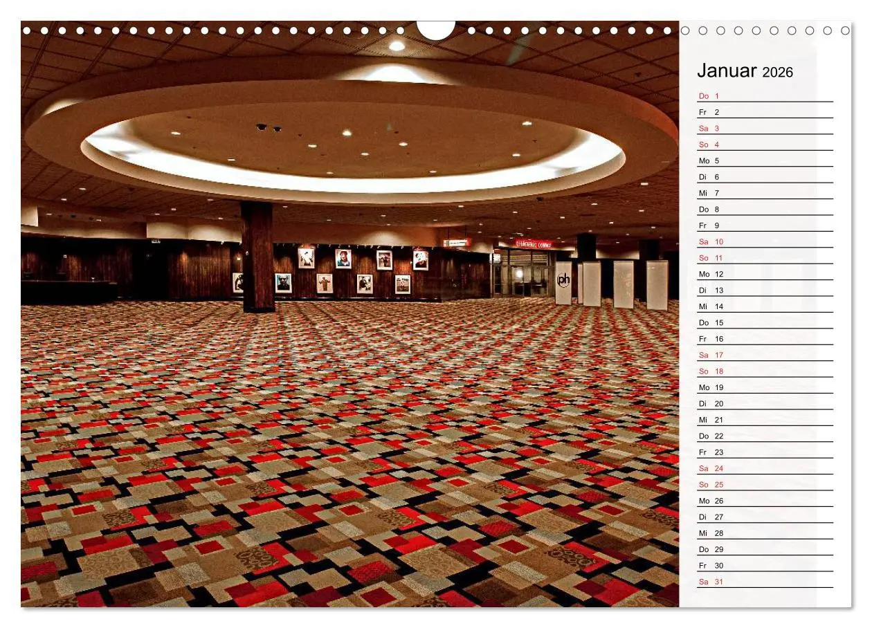 Bild: 9783457989098 | Las Vegas - Die bunte Welt der Casinos (Wandkalender 2026 DIN A3...