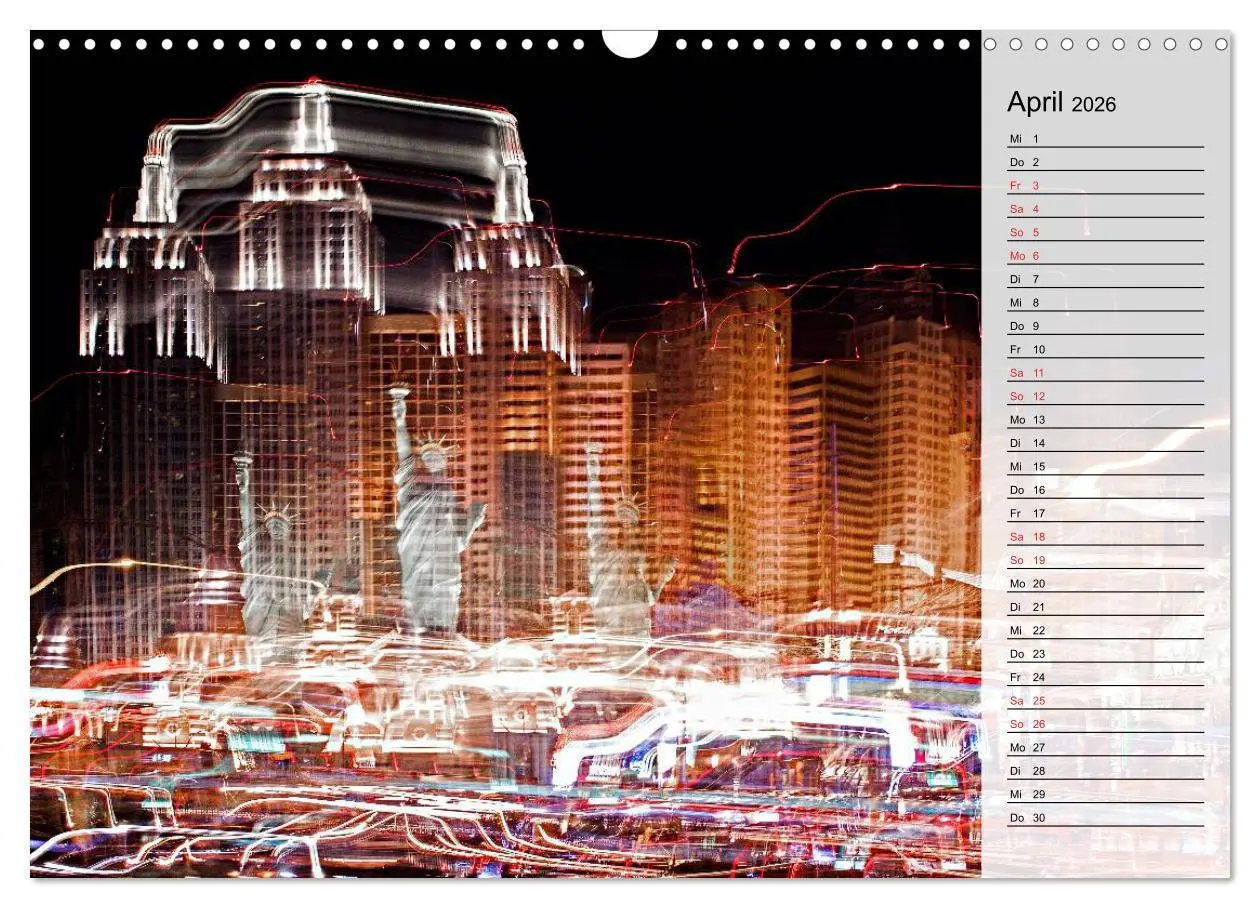 Bild: 9783457989098 | Las Vegas - Die bunte Welt der Casinos (Wandkalender 2026 DIN A3...