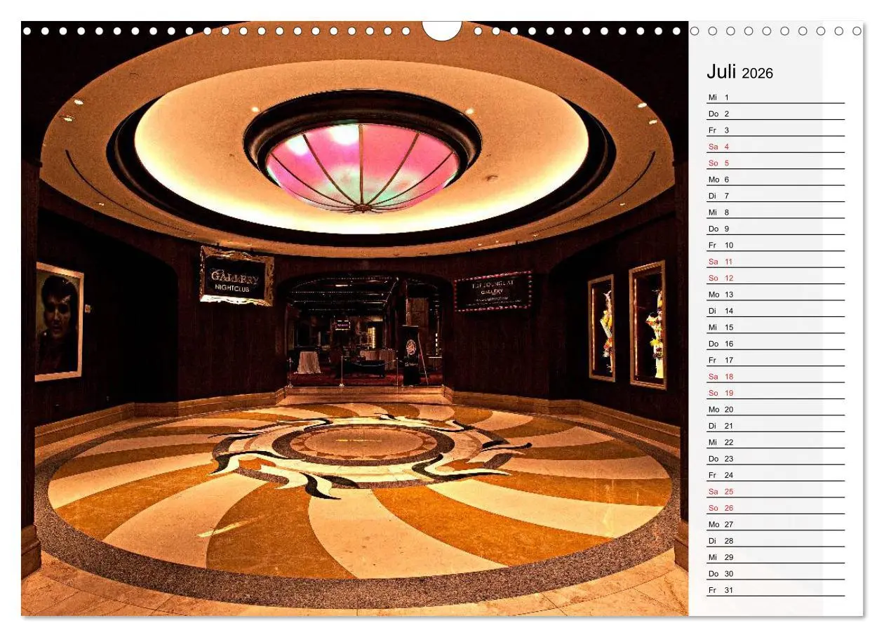 Bild: 9783457989098 | Las Vegas - Die bunte Welt der Casinos (Wandkalender 2026 DIN A3...