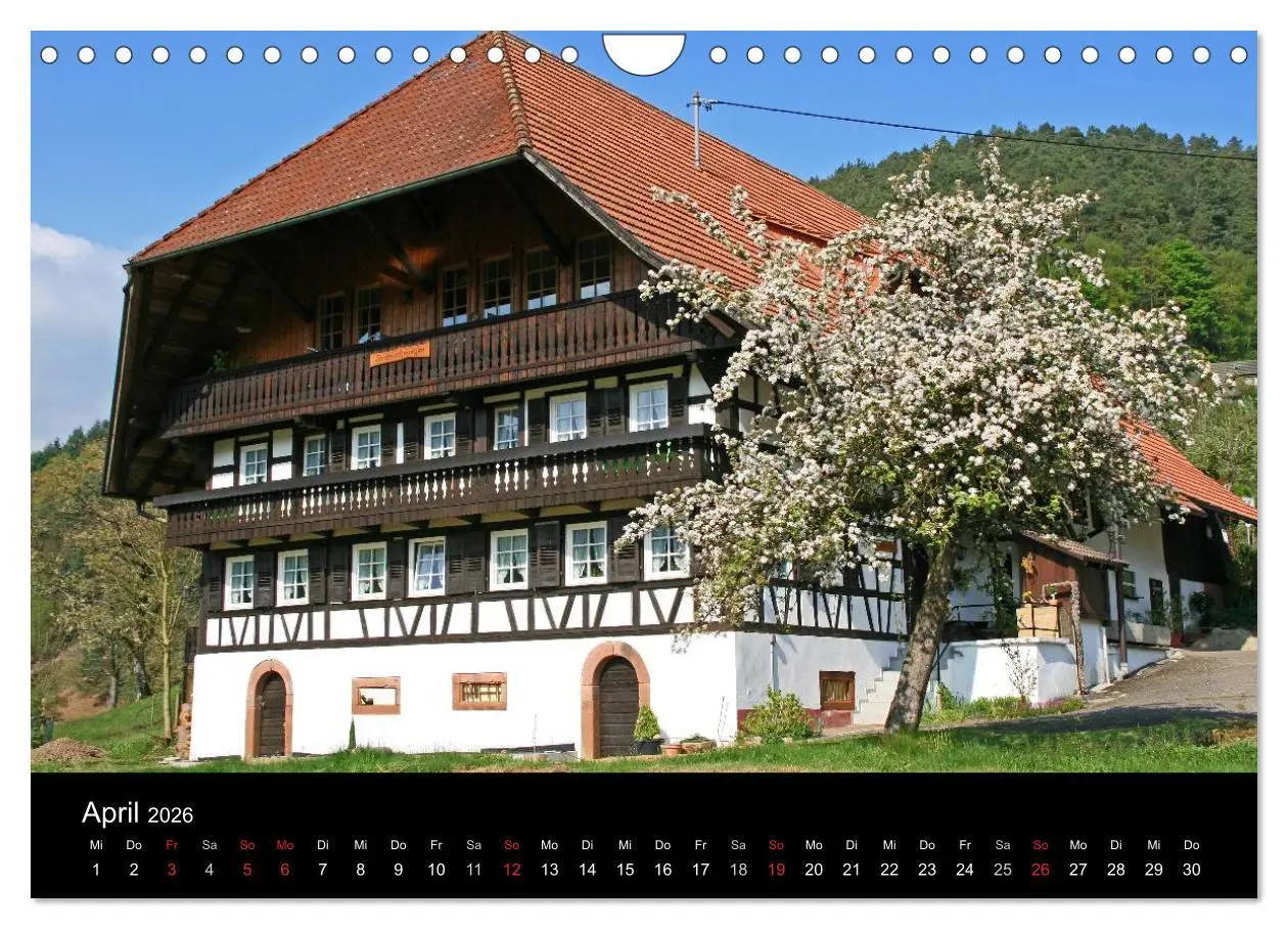 Bild: 9783516219098 | Die Ortenau (Wandkalender 2026 DIN A4 quer), CALVENDO Monatskalender