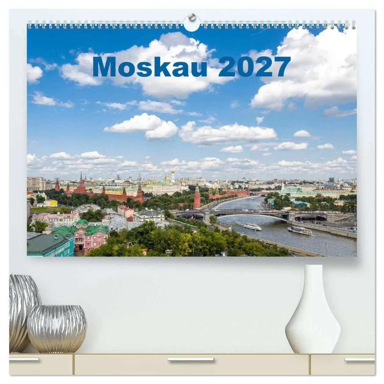 Cover: 9783594059098 | Moskau 2027 (hochwertiger Premium Wandkalender 2027 DIN A2 quer),...