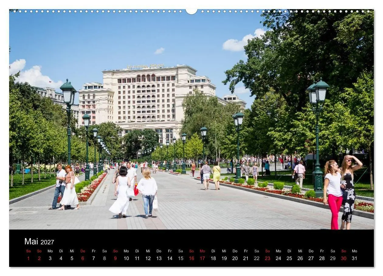 Bild: 9783594059098 | Moskau 2027 (hochwertiger Premium Wandkalender 2027 DIN A2 quer),...