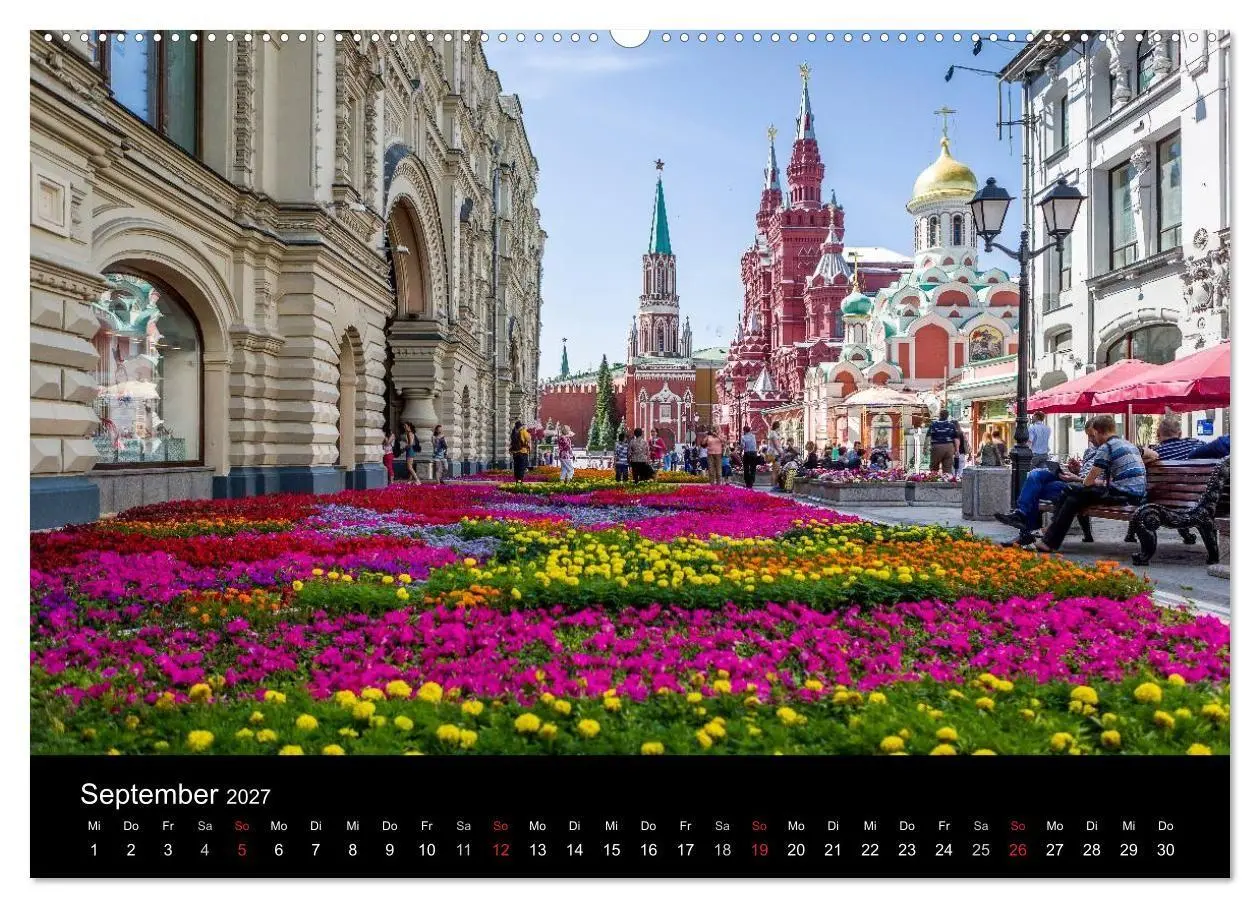 Bild: 9783594059098 | Moskau 2027 (hochwertiger Premium Wandkalender 2027 DIN A2 quer),...