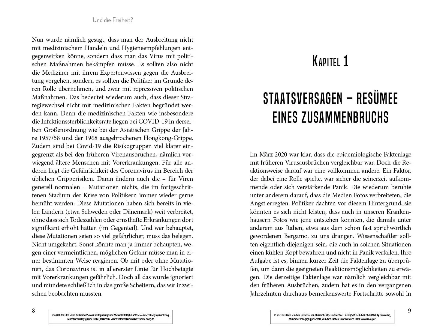 Bild: 9783742319098 | Und die Freiheit? | Christoph Lütge (u. a.) | Taschenbuch | 128 S.