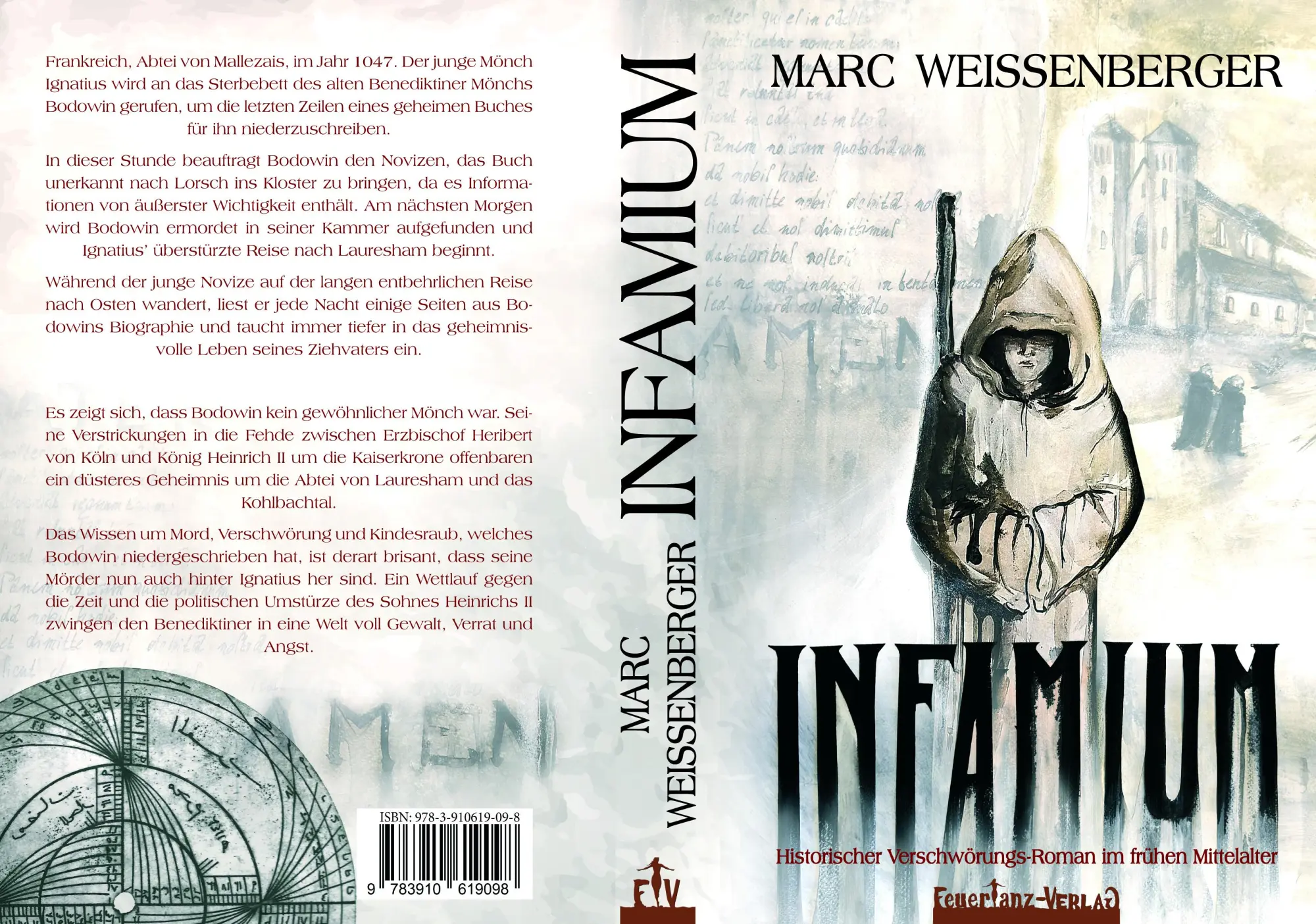 Rückseite: 9783910619098 | INFAMIUM | Historischer Verschwörungs-Roman im frühen Mittelalter