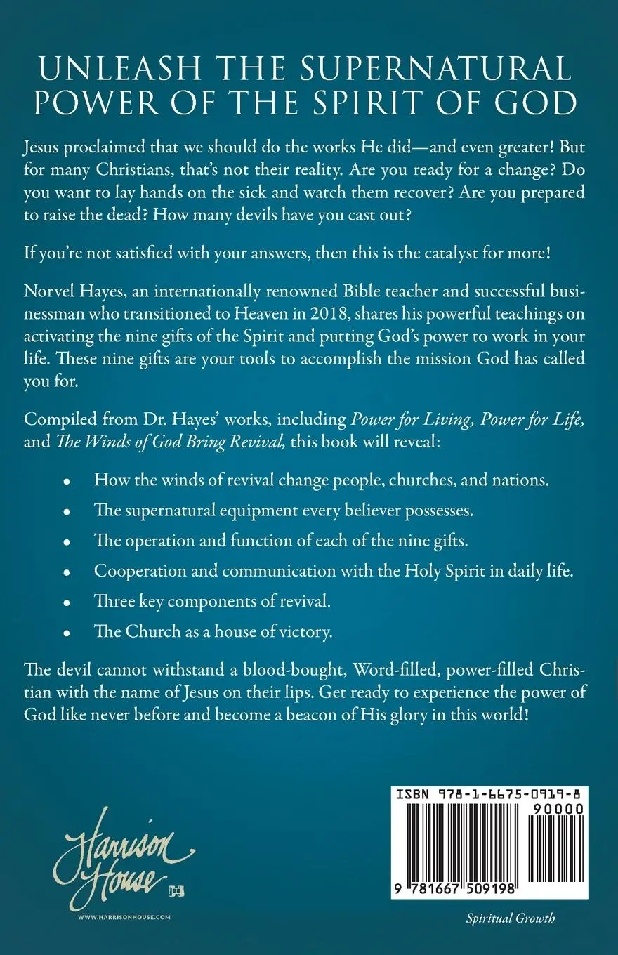 Rückseite: 9781667509198 | Activating the Nine Gifts of the Spirit | Norvel Hayes | Taschenbuch