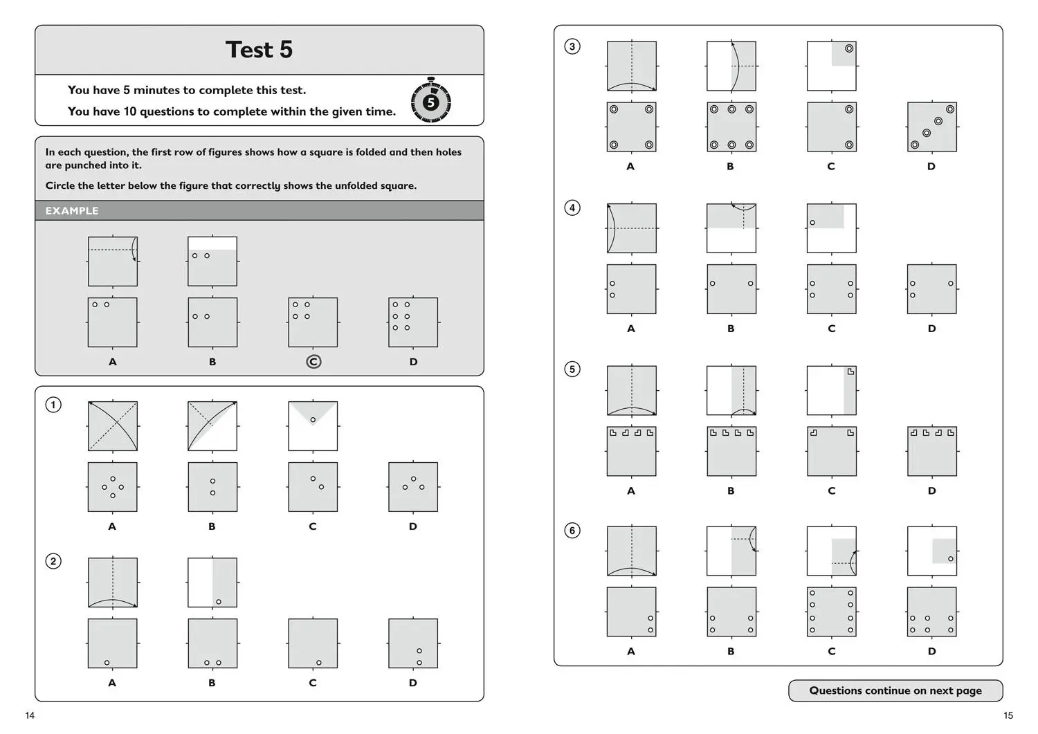 Bild: 9781844199198 | 11+ Spatial Reasoning Quick Practice Tests Age 9-10 (Year 5) | 11