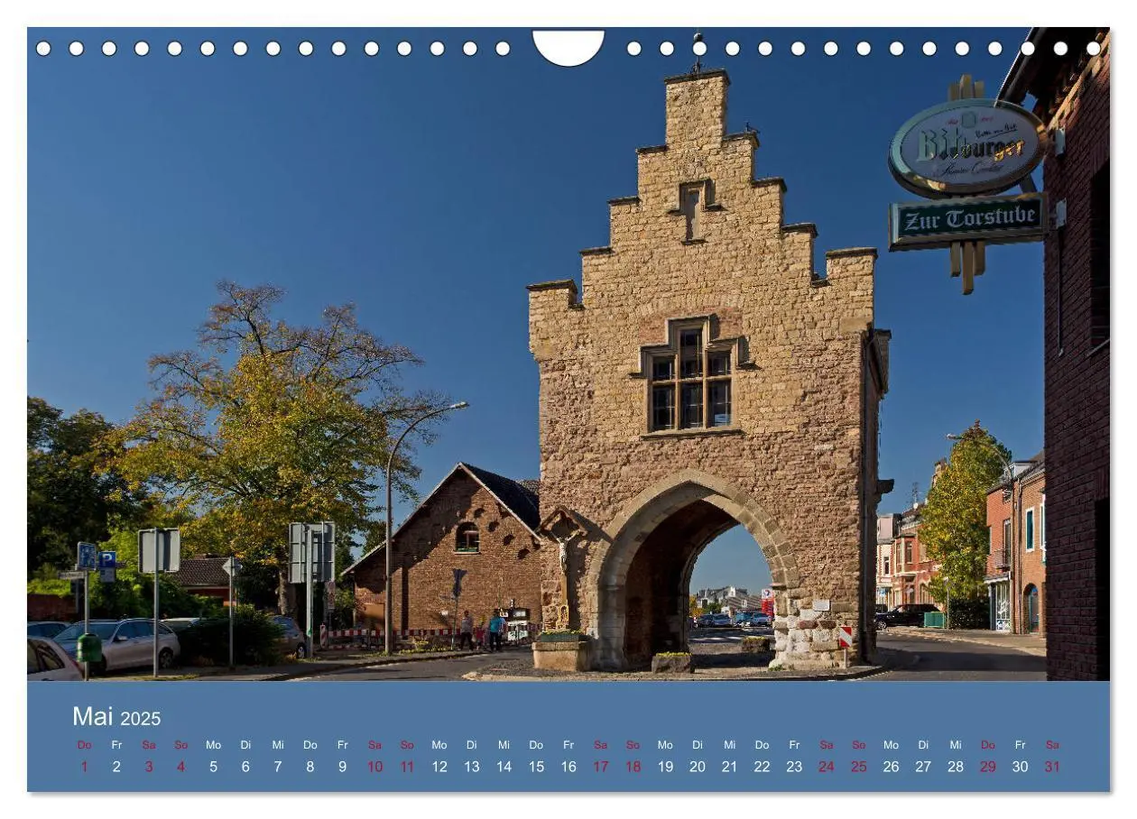 Bild: 9783435339198 | ERFTSTADT - Burgen und Bürgerhäuser (Wandkalender 2025 DIN A4...