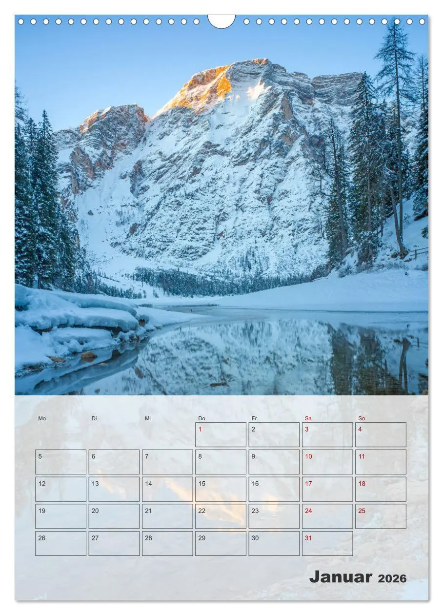 Bild: 9783457289198 | Italien - von den Alpen bis zur Amalfiküste (Wandkalender 2026 DIN...