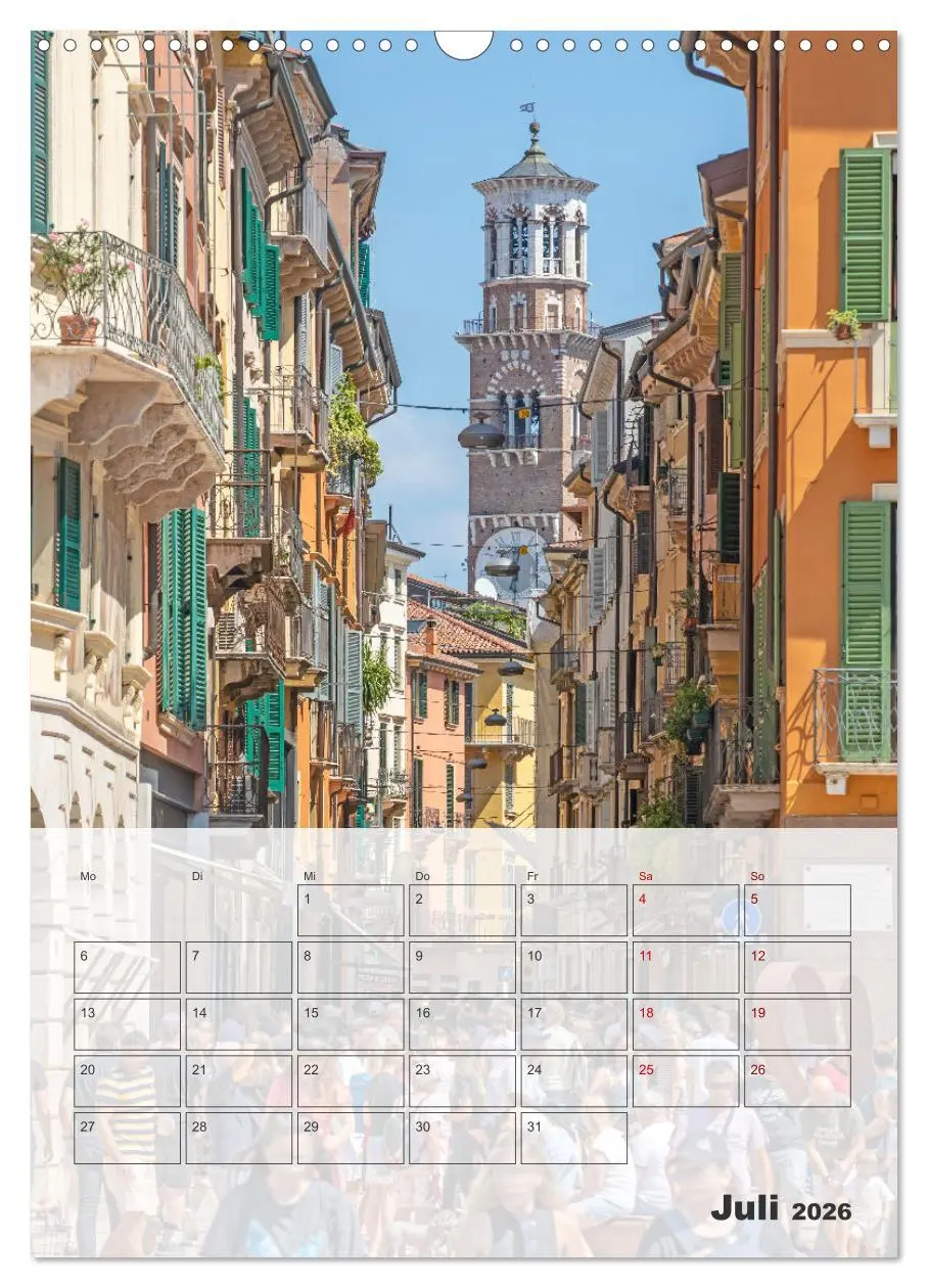 Bild: 9783457289198 | Italien - von den Alpen bis zur Amalfiküste (Wandkalender 2026 DIN...