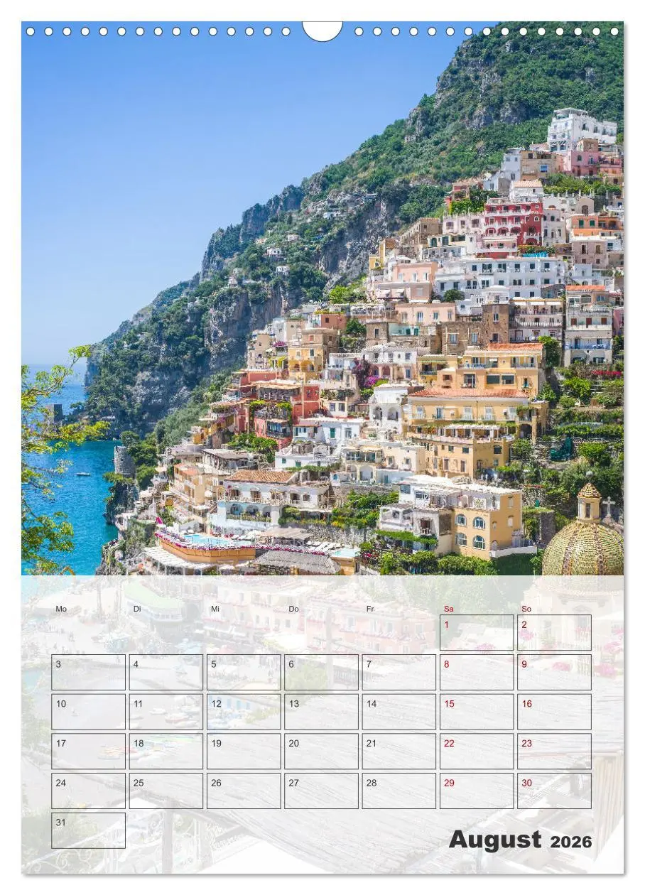 Bild: 9783457289198 | Italien - von den Alpen bis zur Amalfiküste (Wandkalender 2026 DIN...