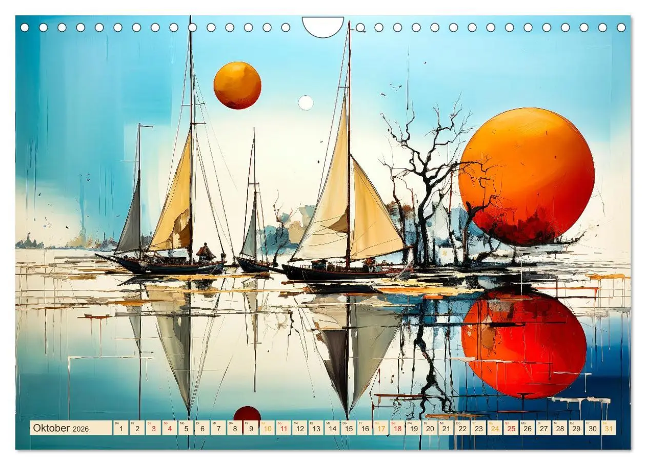 Bild: 9783457359198 | Segeln, der Traum beginnt (Wandkalender 2026 DIN A4 quer), CALVENDO...