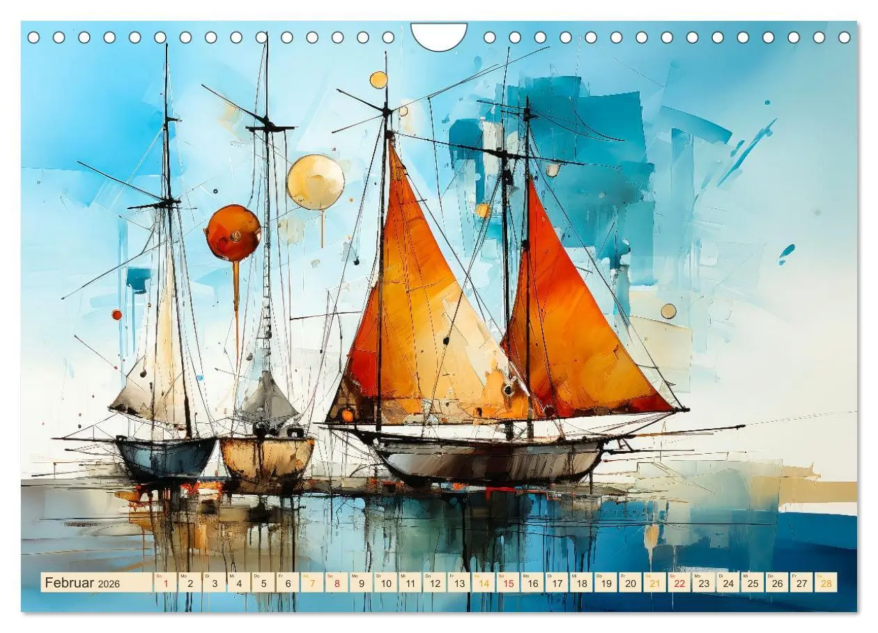 Bild: 9783457359198 | Segeln, der Traum beginnt (Wandkalender 2026 DIN A4 quer), CALVENDO...