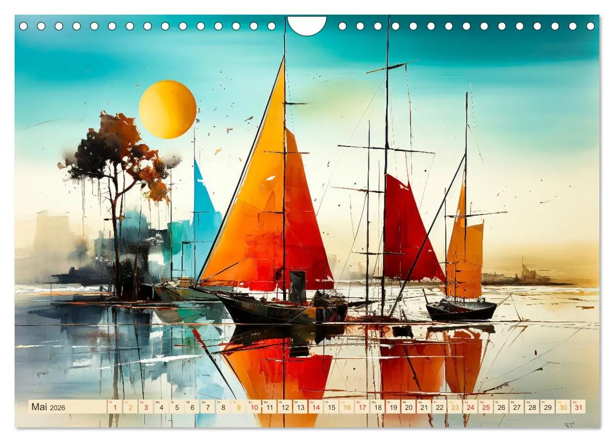 Bild: 9783457359198 | Segeln, der Traum beginnt (Wandkalender 2026 DIN A4 quer), CALVENDO...