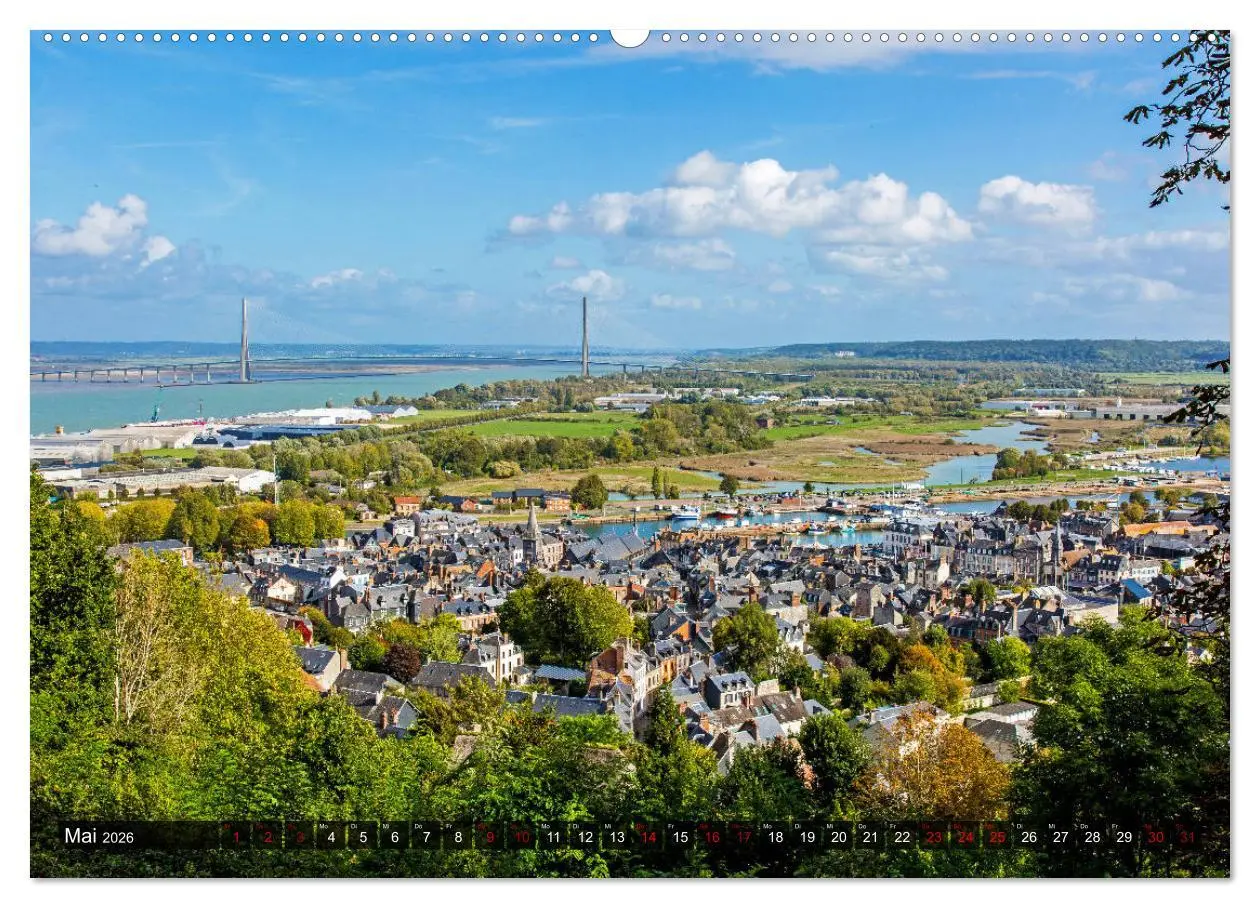 Bild: 9783457739198 | Blickpunkte der Normandie (Wandkalender 2026 DIN A2 quer), CALVENDO...