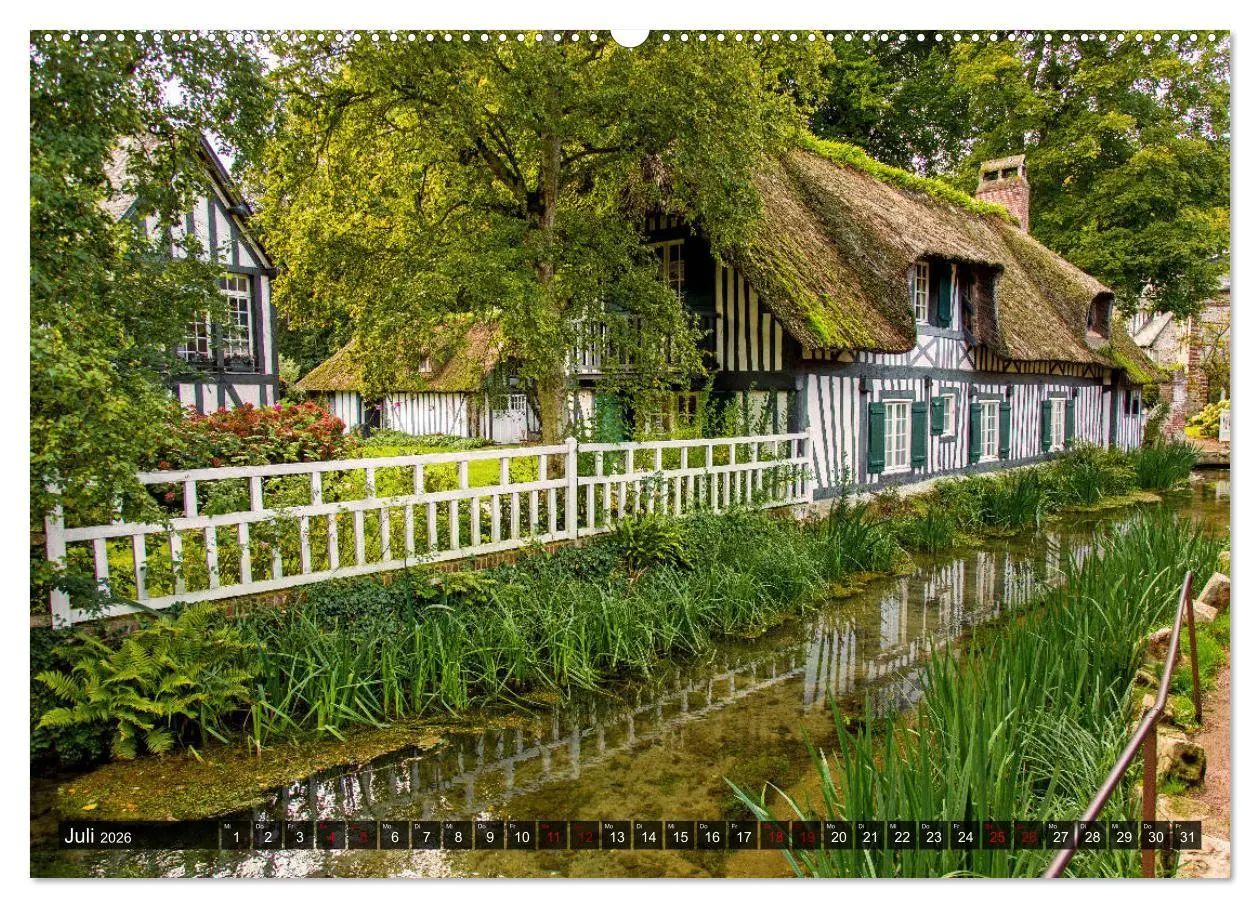 Bild: 9783457739198 | Blickpunkte der Normandie (Wandkalender 2026 DIN A2 quer), CALVENDO...