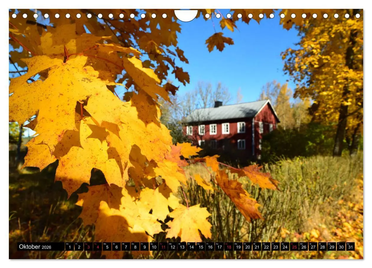 Bild: 9783457809198 | Reiseland Schweden (Wandkalender 2026 DIN A4 quer), CALVENDO...