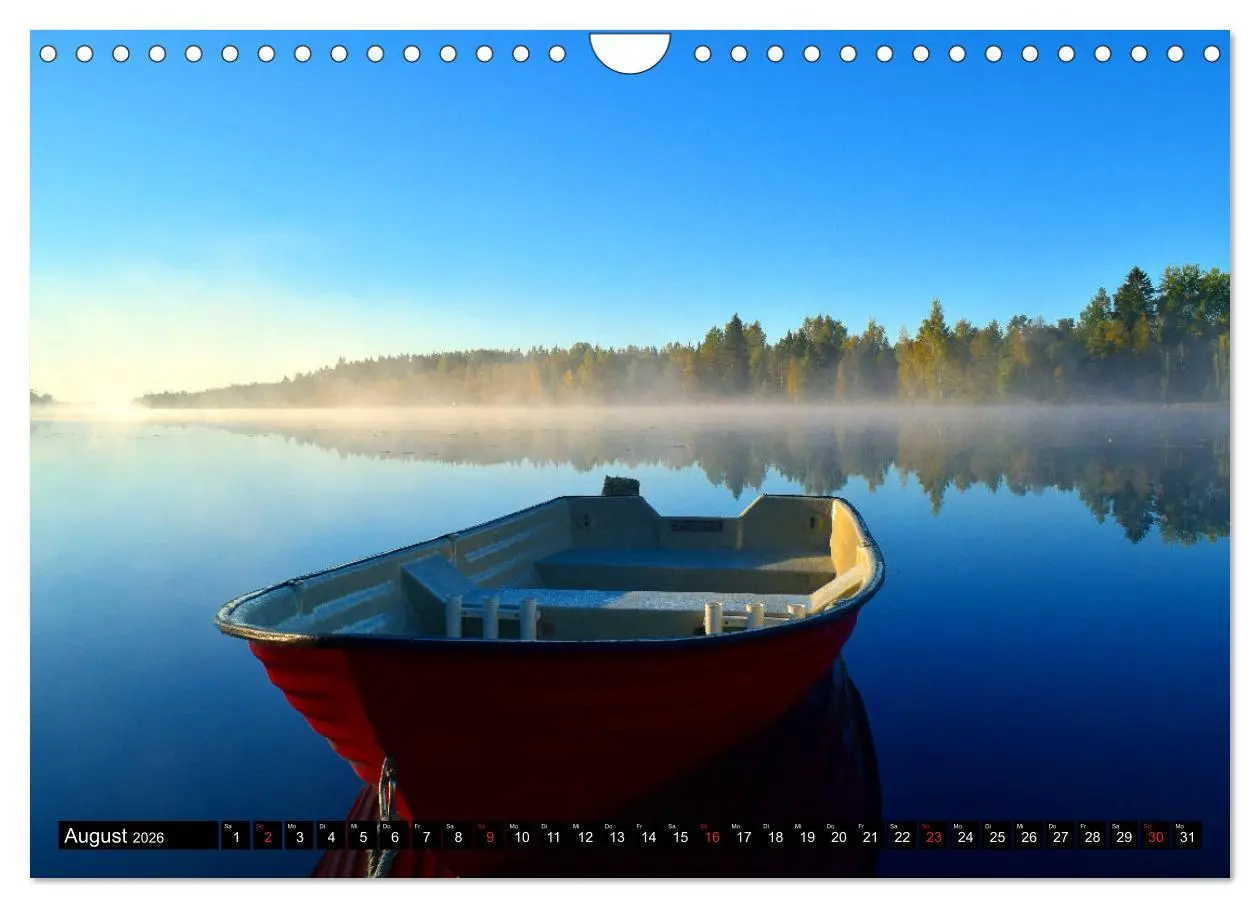 Bild: 9783457809198 | Reiseland Schweden (Wandkalender 2026 DIN A4 quer), CALVENDO...