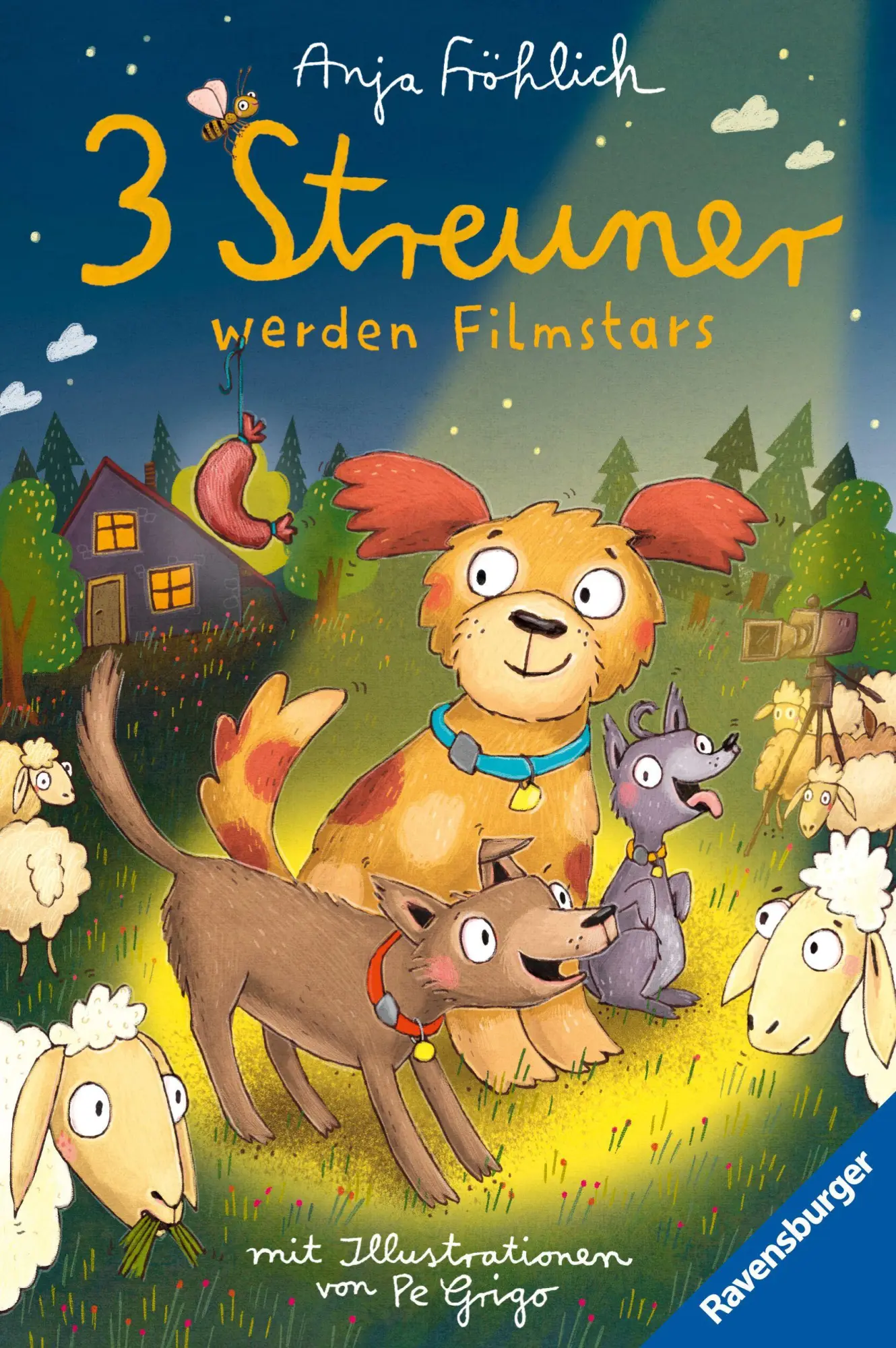 Cover: 9783473409198 | 3 Streuner werden Filmstars | Anja Fröhlich | Buch | 224 S. | Deutsch
