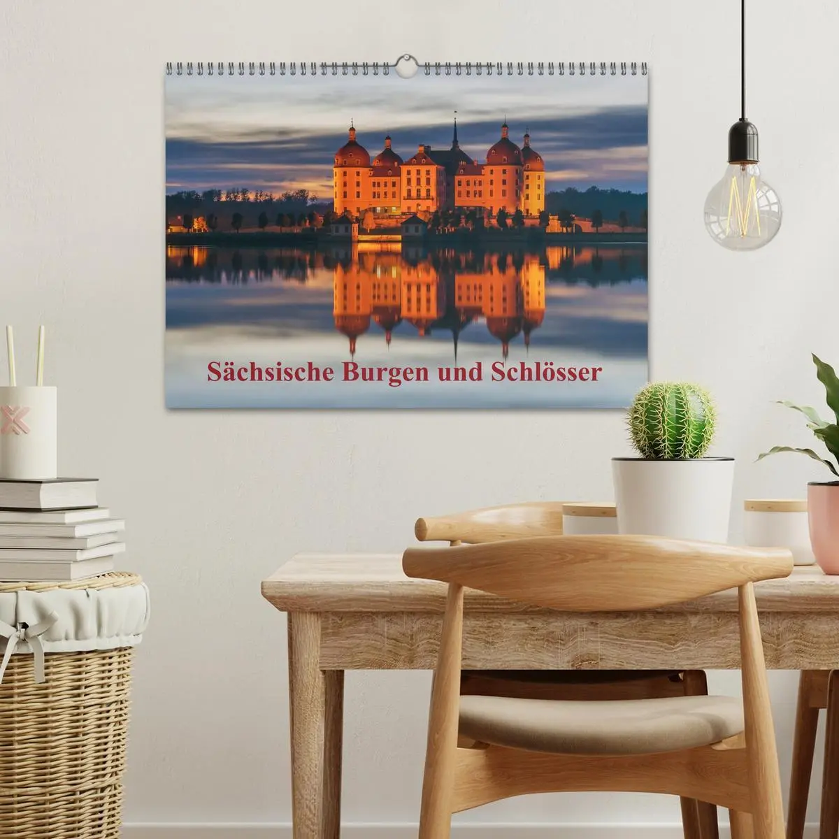 Bild: 9783516209198 | Sächsische Burgen und Schlösser (Wandkalender 2026 DIN A3 quer),...