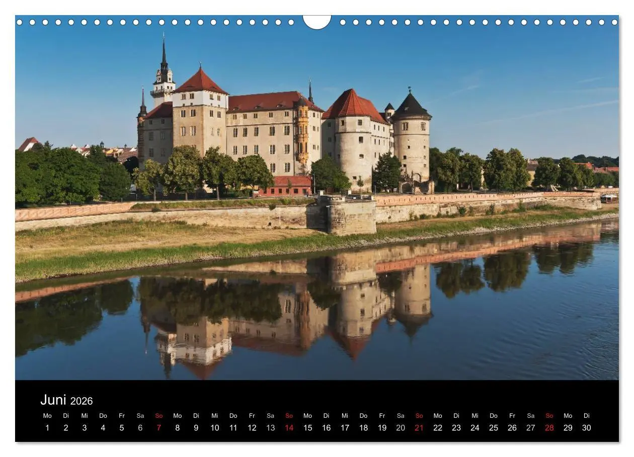 Bild: 9783516209198 | Sächsische Burgen und Schlösser (Wandkalender 2026 DIN A3 quer),...