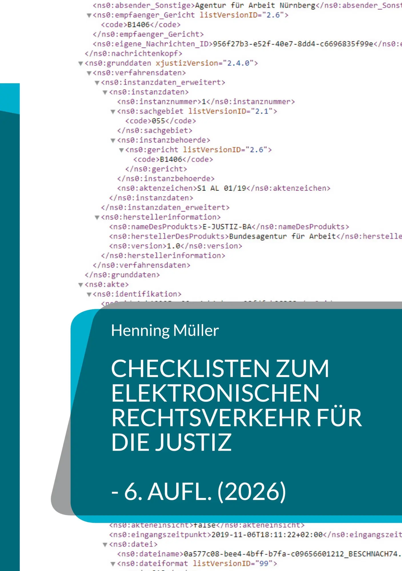 Cover: 9783819249198 | Checklisten zum elektronischen Rechtsverkehr für die Justiz | Müller