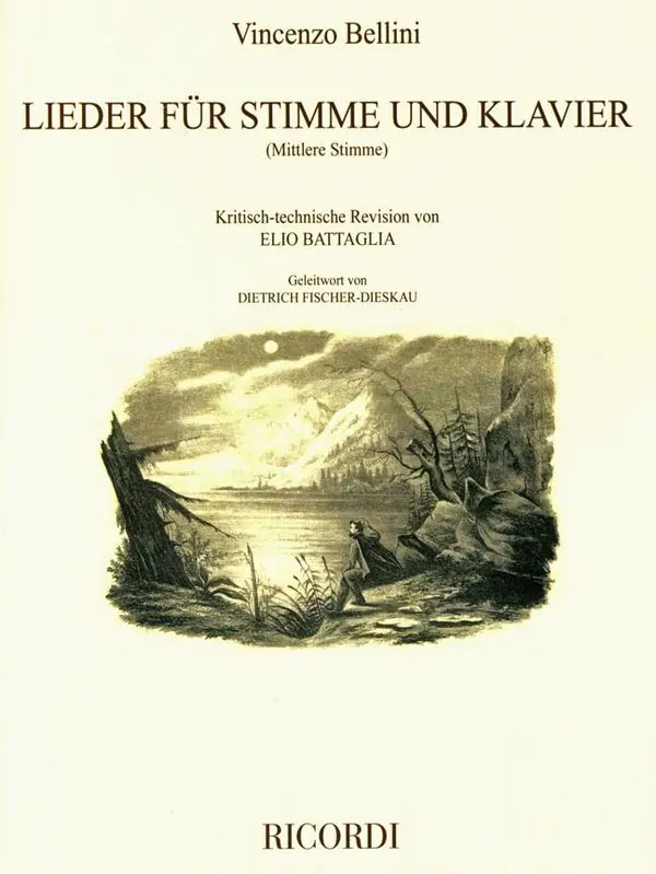 Cover: 9783938809198 | Lieder für Singstimme und Klavier, Ausgabe für mittlere Stimme | Buch