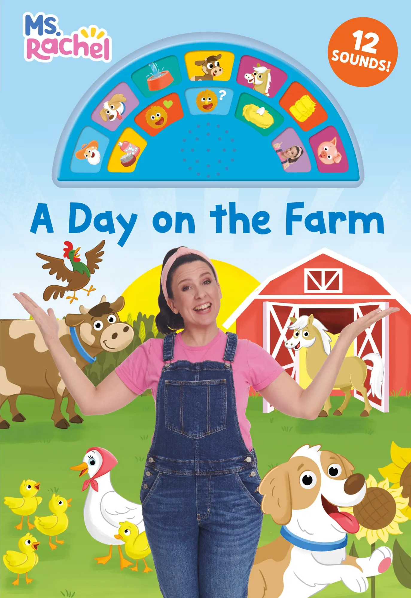 Cover: 9798217029198 | A Day on the Farm (Ms. Rachel) | Aron (u. a.) | Buch | Kinder-Pappbuch