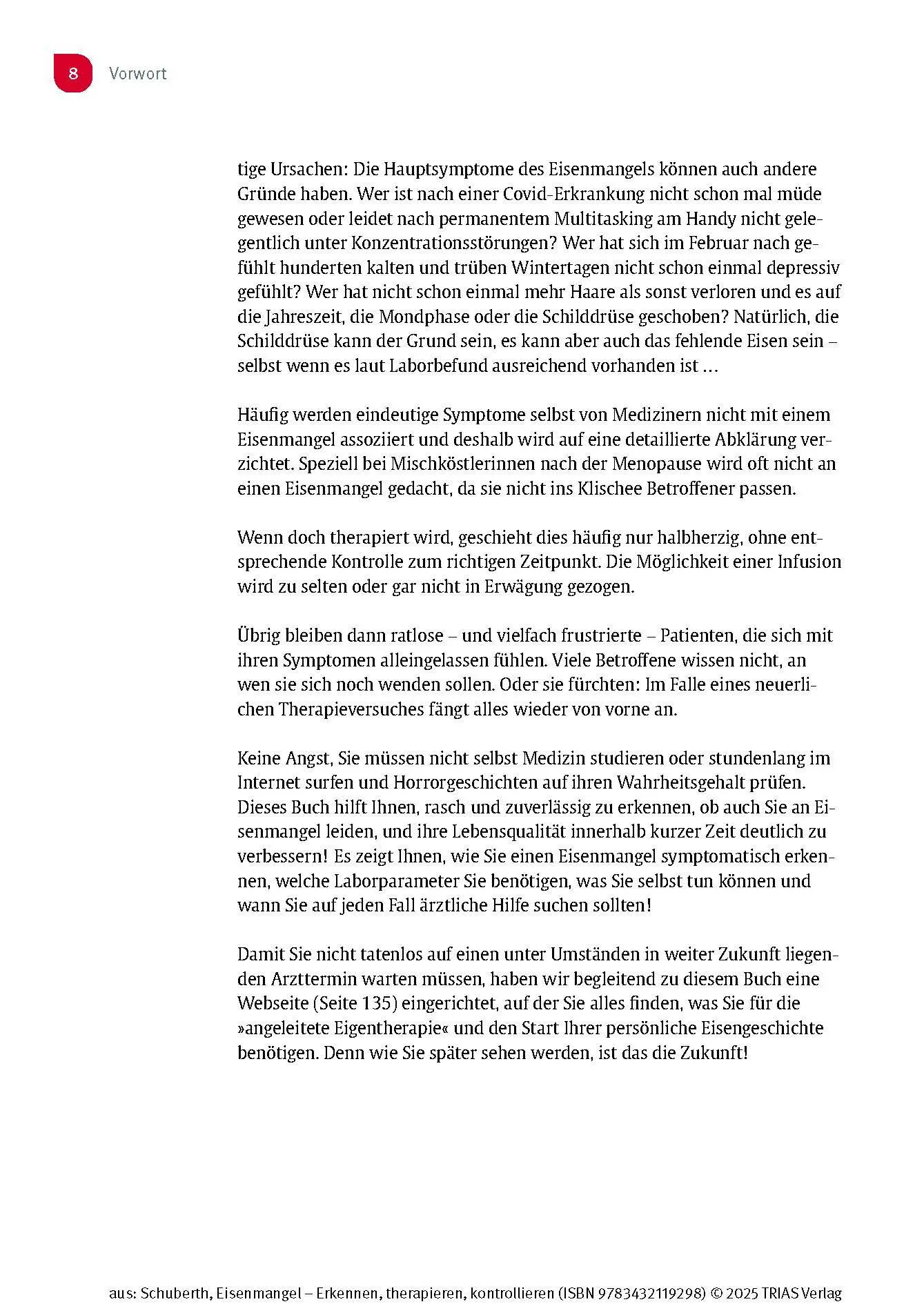 Bild: 9783432119298 | Eisenmangel - Erkennen, therapieren, kontrollieren | Schuberth | Buch