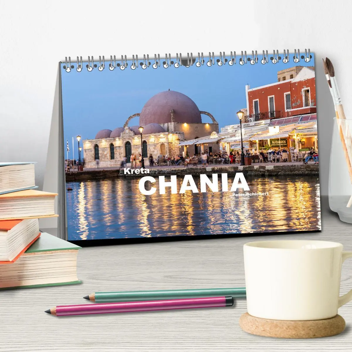 Bild: 9783457659298 | Kreta - Chania (Tischkalender 2026 DIN A5 quer), CALVENDO...