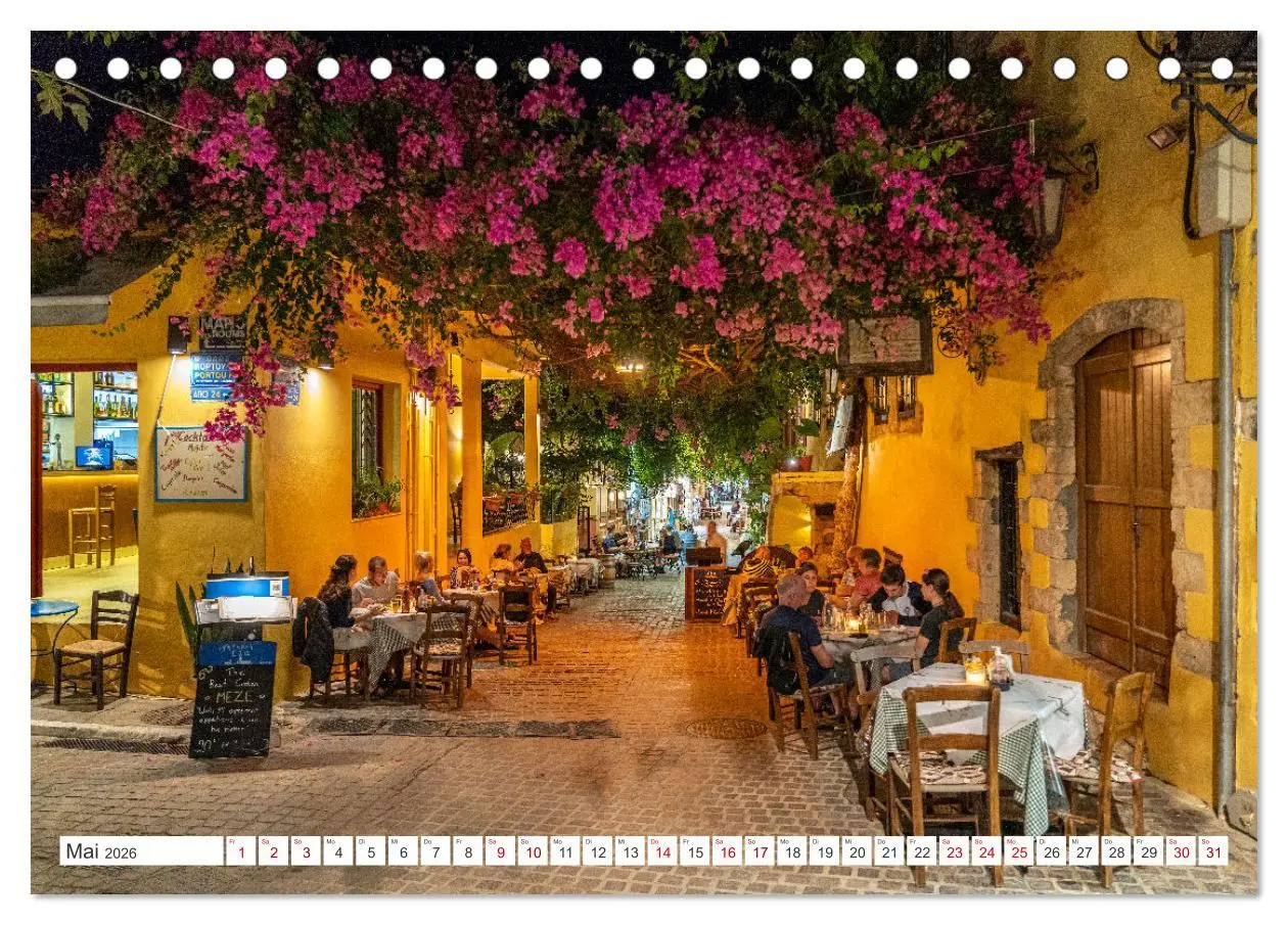 Bild: 9783457659298 | Kreta - Chania (Tischkalender 2026 DIN A5 quer), CALVENDO...