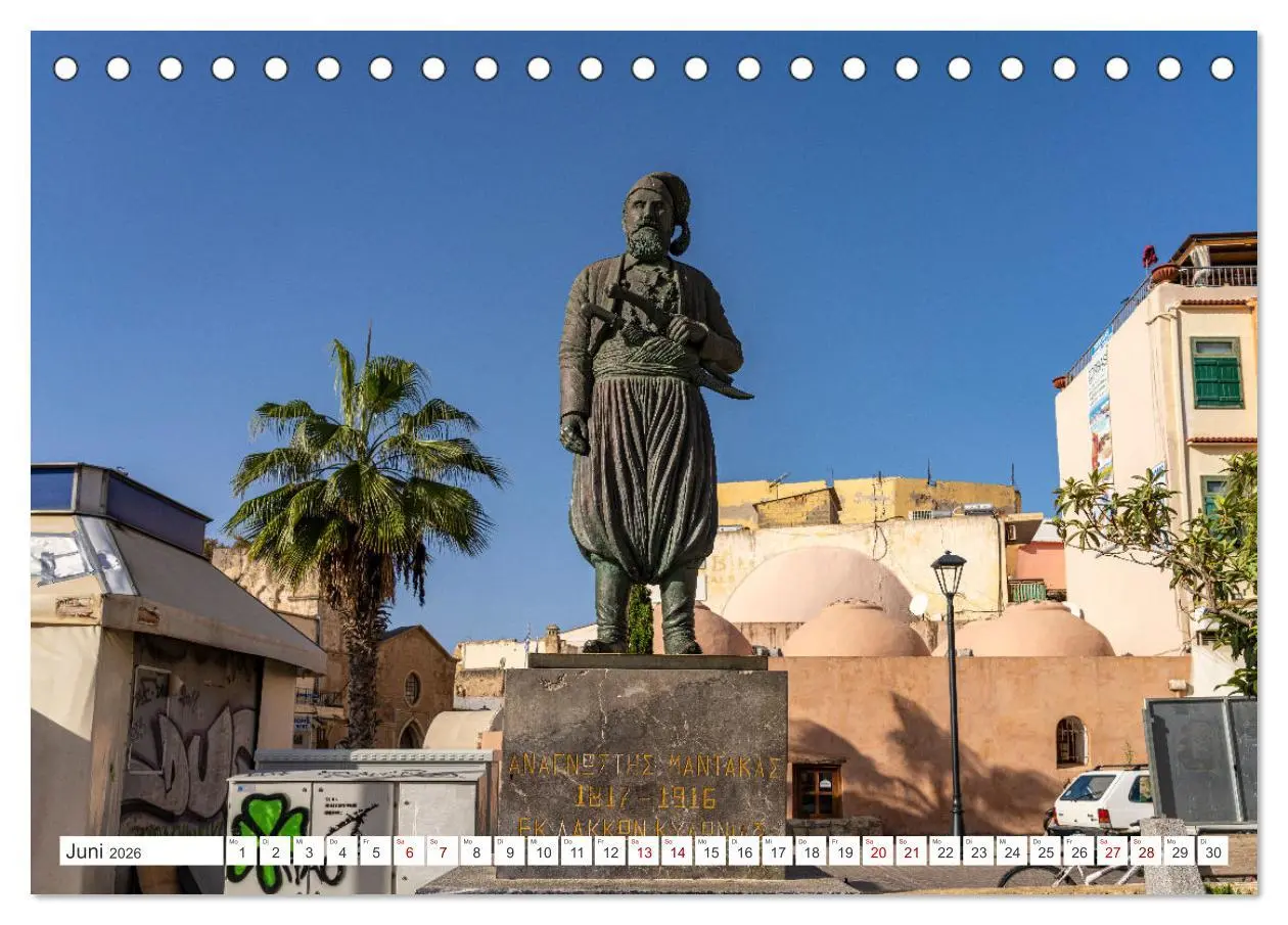 Bild: 9783457659298 | Kreta - Chania (Tischkalender 2026 DIN A5 quer), CALVENDO...