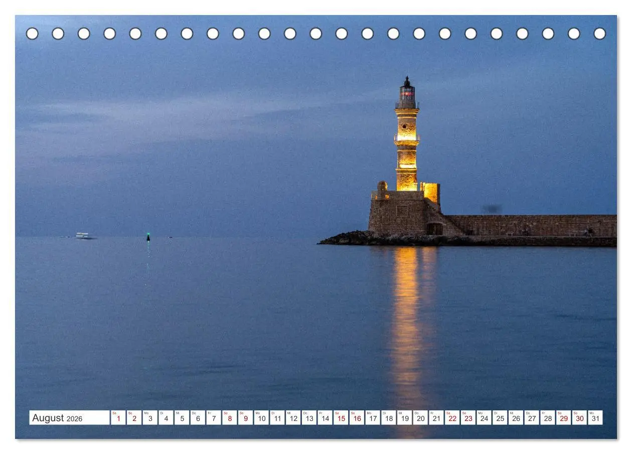 Bild: 9783457659298 | Kreta - Chania (Tischkalender 2026 DIN A5 quer), CALVENDO...