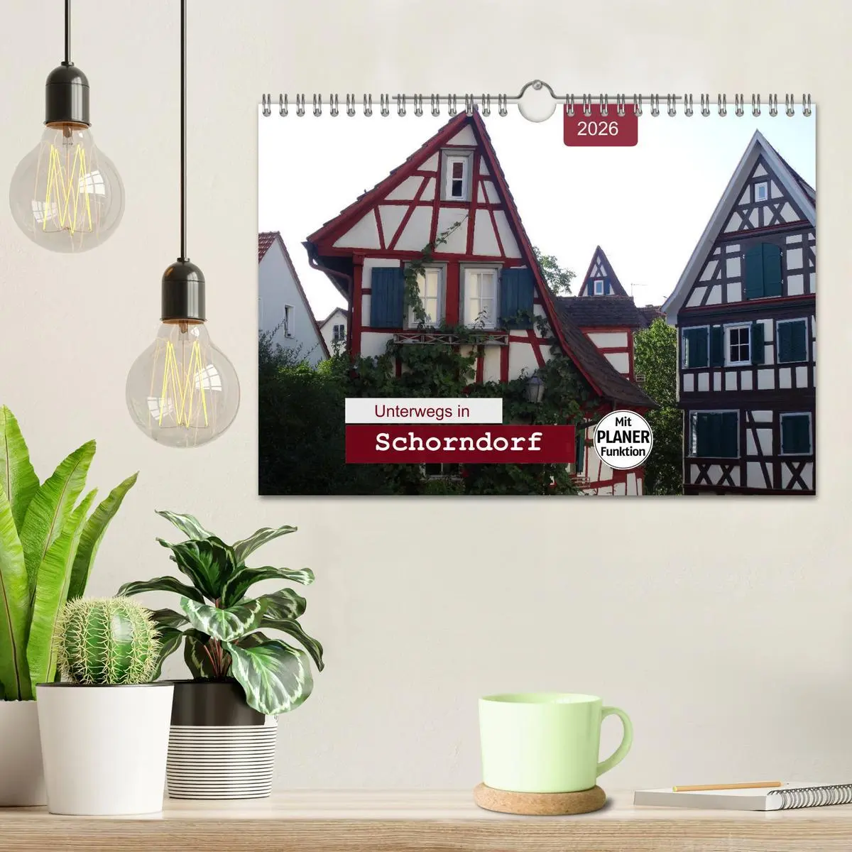 Bild: 9783457899298 | Unterwegs in Schorndorf (Wandkalender 2026 DIN A4 quer), CALVENDO...